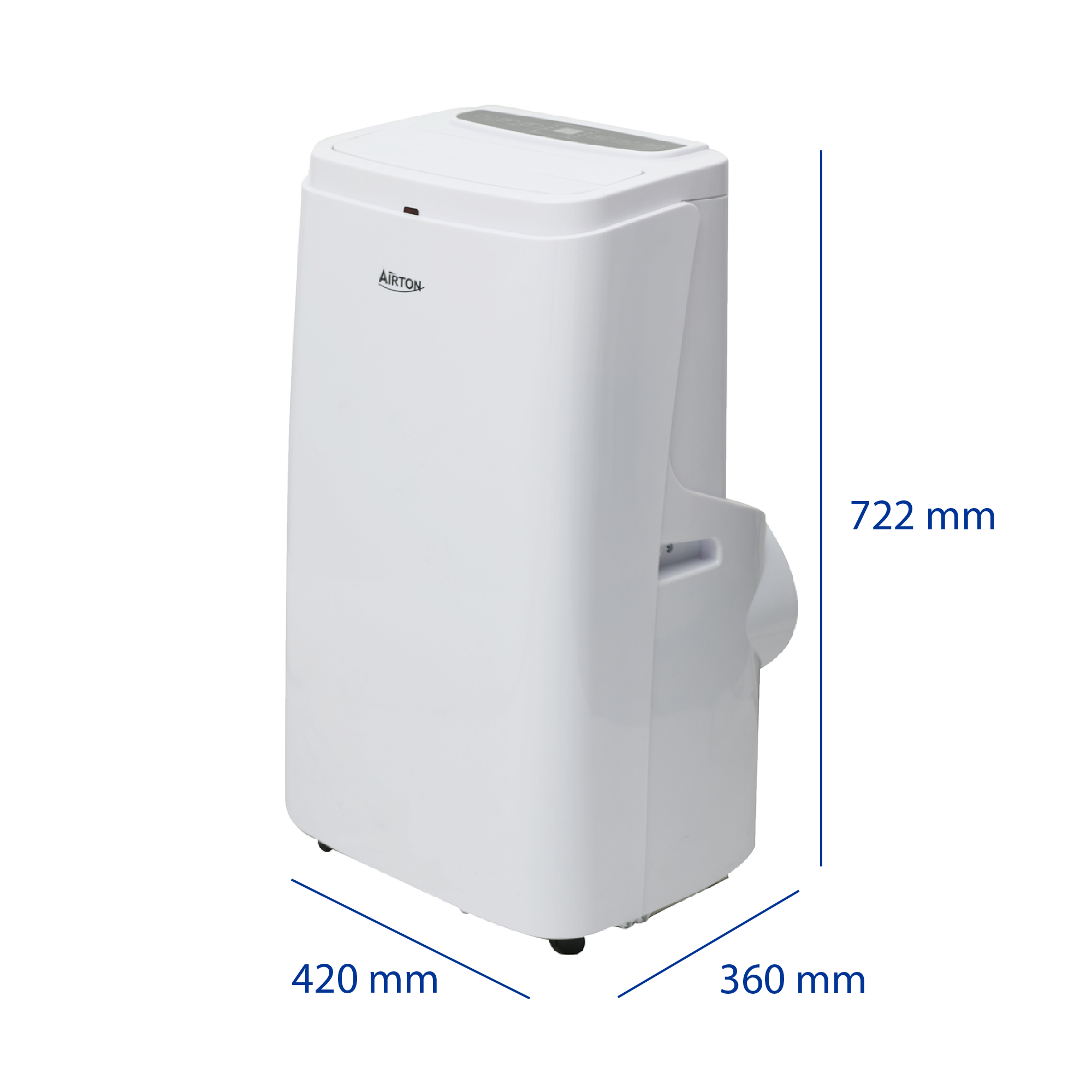 Climatiseur réversible - Mobile 4 en 1 - 3500W_2