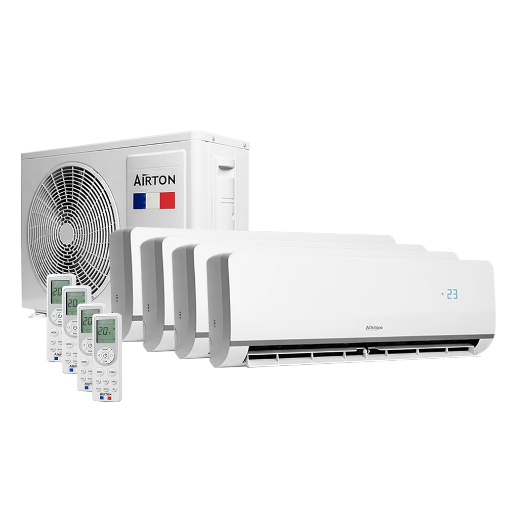 Climatiseur réversible Quadrisplit (x4) - Pompe à chaleur Air Air (PAC) - Précommande 30/11