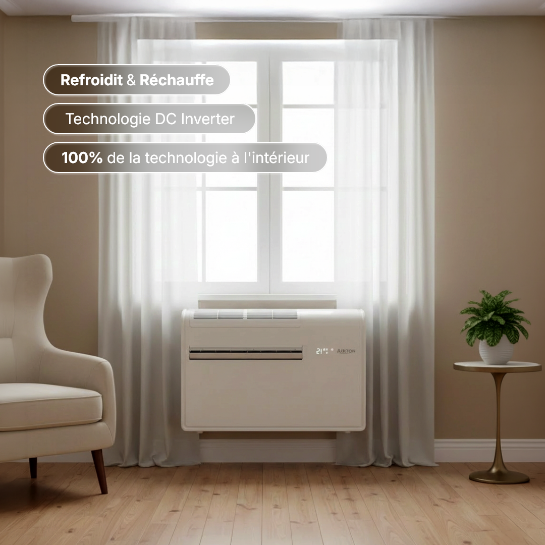 Climatiseur réversible monobloc 2,4 kW_1
