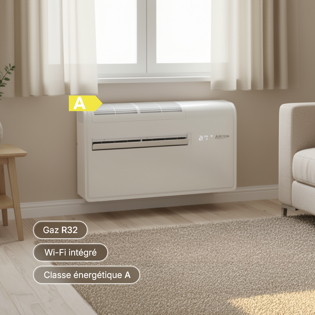 Climatiseur réversible monobloc 2,4 kW_5