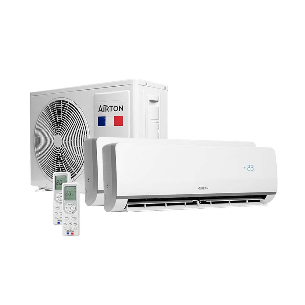 Climatiseur réversible Bisplit (x2) - Pompe à chaleur Air Air (PAC) - 2600W + 3400W ( 30m² + 45m²) - Précommande 30/11